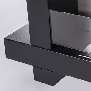 stufa a etanolo Cross, 2000 watt di potenza di riscaldamento