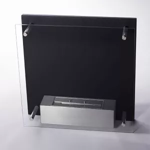 caminetto a bioetanolo da parete Squarebox