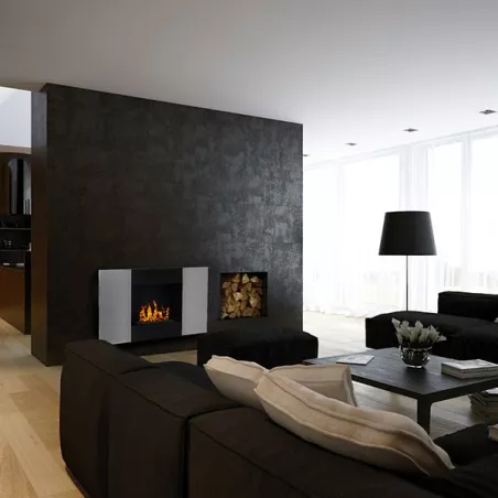 Caminetto a etanolo Verinox : Wikao casa e design Colore Acciaio inox spazzolato