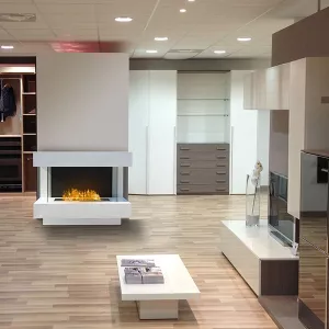 Caminetto Prestige di grandi dimensioni a libera installazione