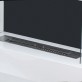 Caminetto Prestige di grandi dimensioni a libera installazione Colore Bianco