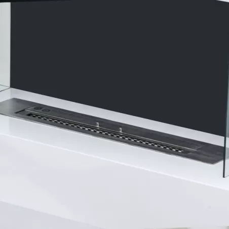 Caminetto Prestige di grandi dimensioni a libera installazione Colore Bianco
