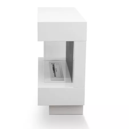 Caminetto Prestige di grandi dimensioni a libera installazione Colore Bianco