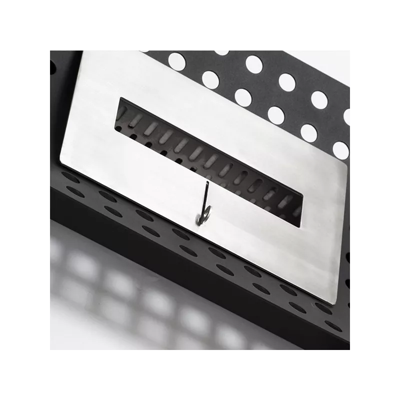 Caminetto o inserto a pavimento Ada XL: Wikao Colore Nero