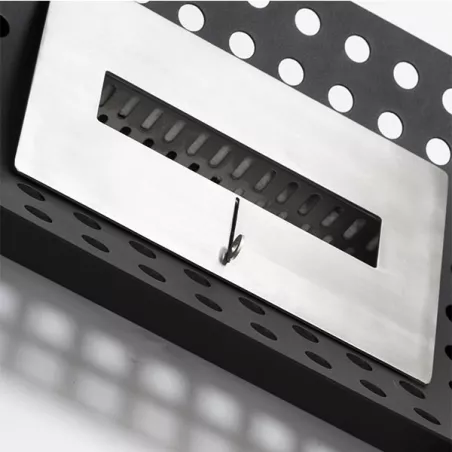 Caminetto o inserto a pavimento Ada XL: Wikao Colore Nero