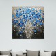 Pittura di fiori blu