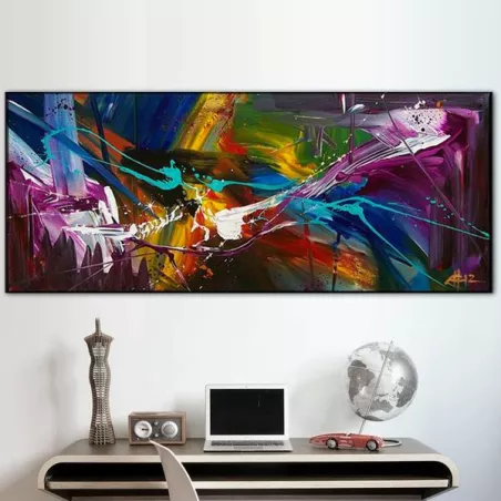 pittura concettuale "contrasto", 60x90