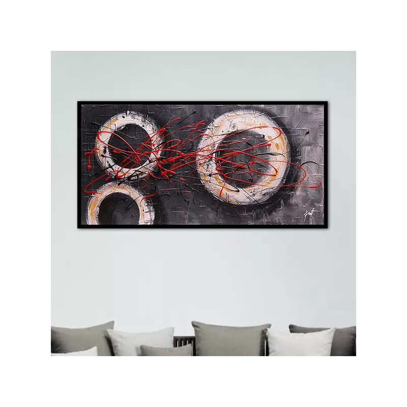 pittura grafica contemporanea, 60x90 cm