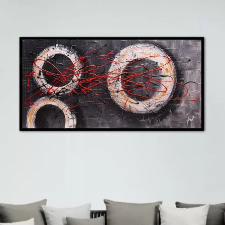 pittura grafica contemporanea, 60x90 cm