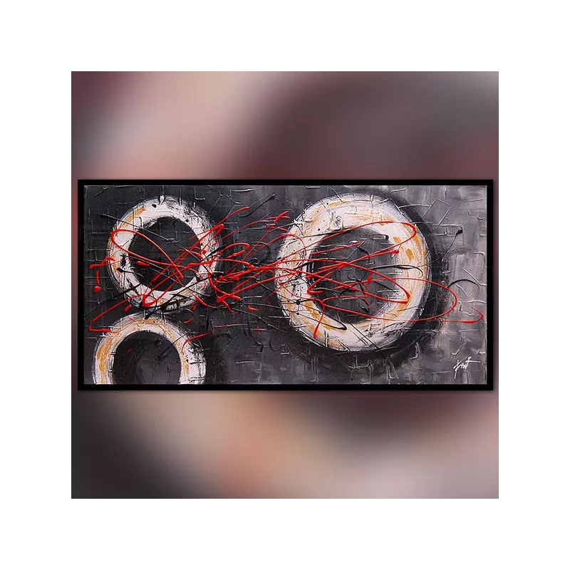 pittura grafica contemporanea, 60x90 cm