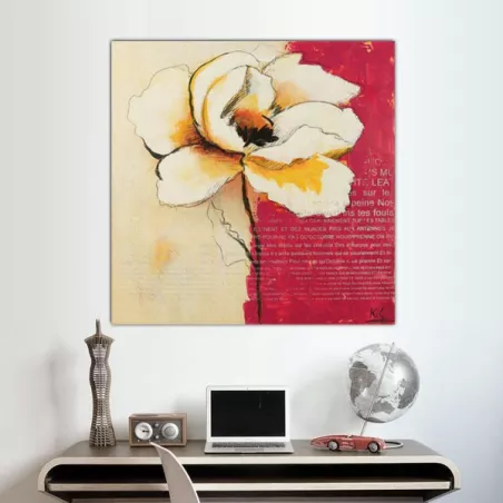Quadro di Cabrel e Lamazou, tributo 60x60 cm