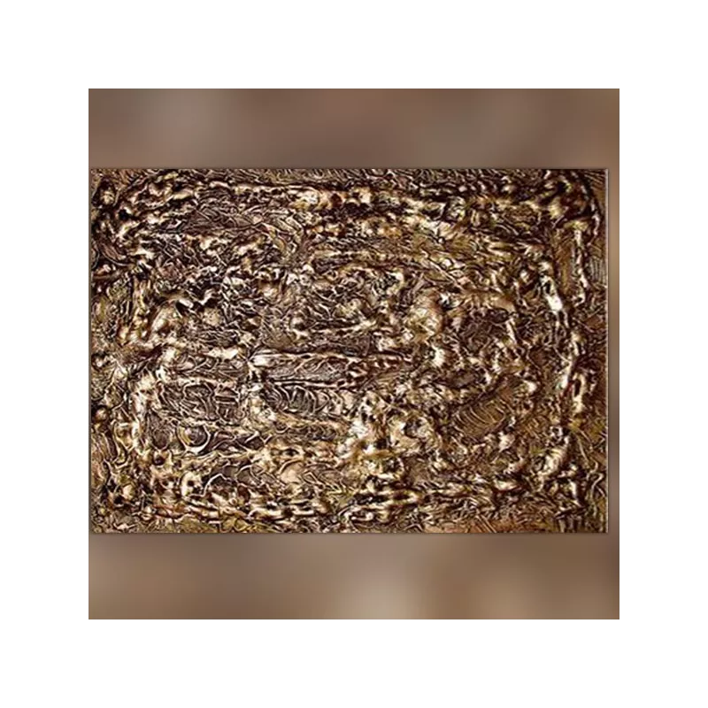 Pittura in bronzo, pannello decorativo 60x80 cm