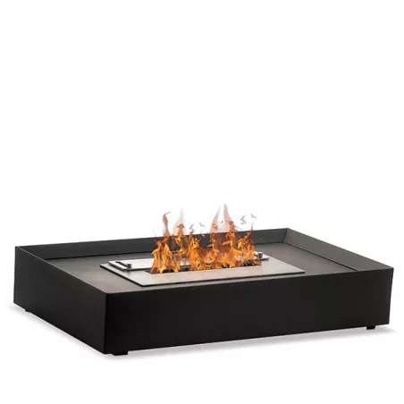 Argos, riabilitazione del vecchio camino. Colore Nero Bruciatore 2.2L/4kW