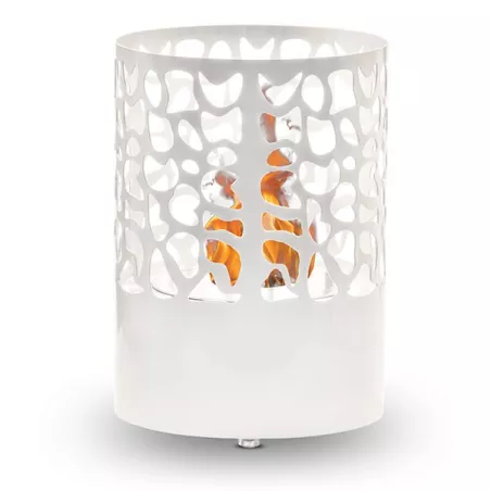 AcapulcoBiocamino da tavolo, stufa rotonda a etanolo Colore Bianco