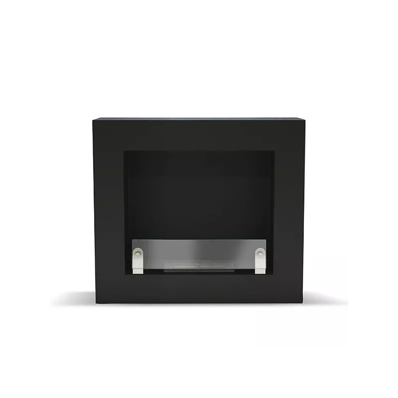Brescia, stufa a parete a etanolo Colore Nero