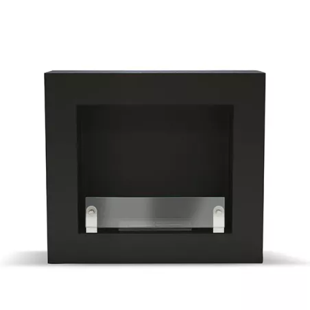 Brescia, stufa a parete a etanolo Colore Nero