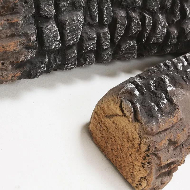 Forcella speciale per etanolo per caminetti a legna Colore Nero