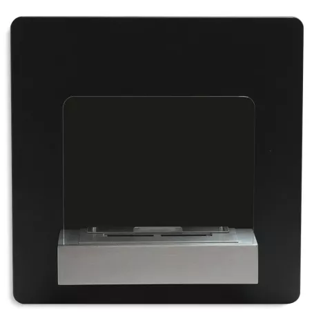 Stufa a etanolo a parete Fluence 3kW Colore Nero