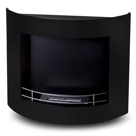 HarmonieCaminetto a etanolo , 84x27x68cm Colore Nero Bruciatore 2.2L/4kW