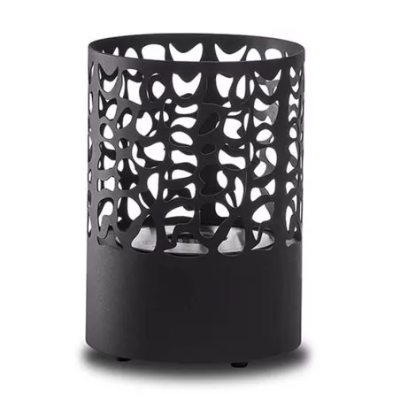 AcapulcoBiocamino da tavolo, stufa rotonda a etanolo Colore Nero