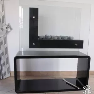 Caminetto a libera installazione Luna