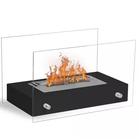 Caminetto a etanolo da tavolo Novita Colore Nero