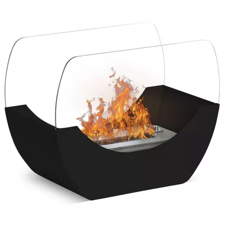 Caminetto da tavolo a etanolo Chloé Colore Nero