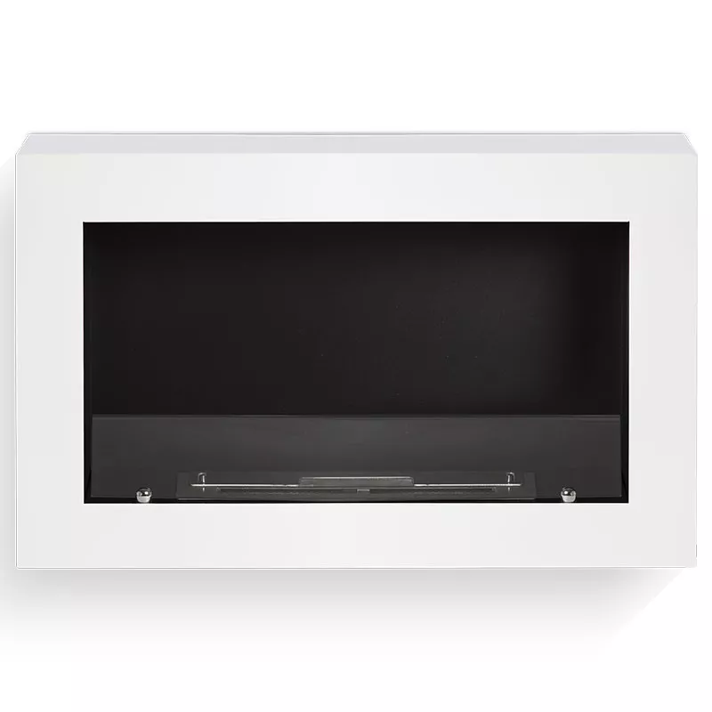 Caminetto a parete Sarana Colore Bianco
