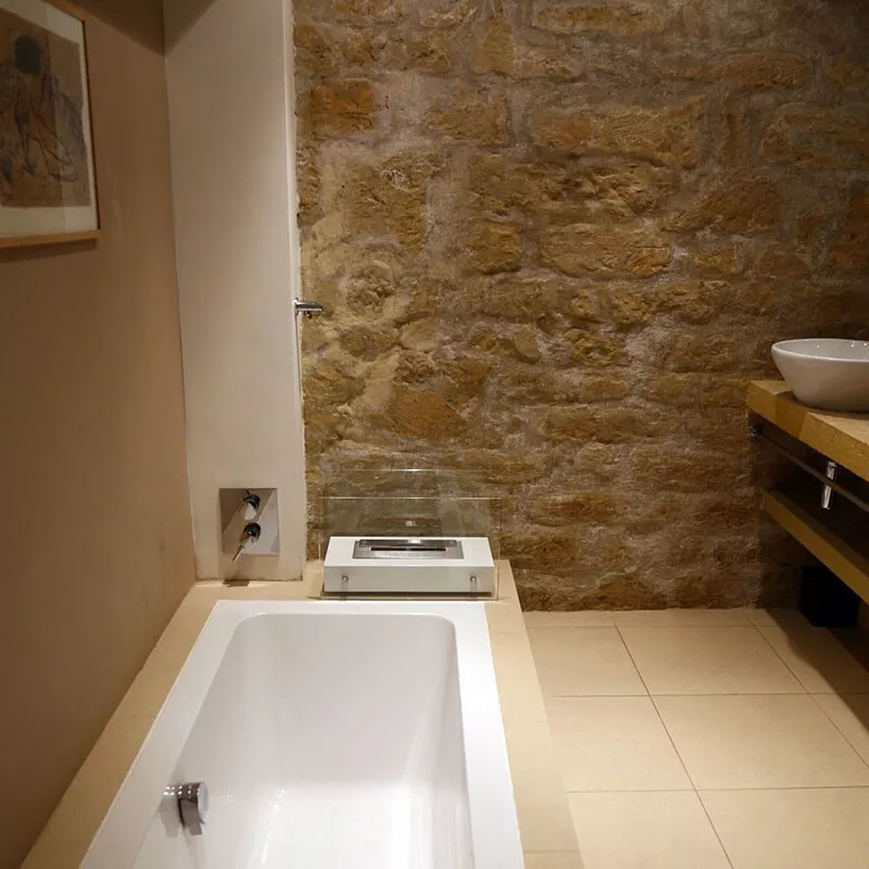 Caminetto a etanolo da tavolo Novita Colore Bianco