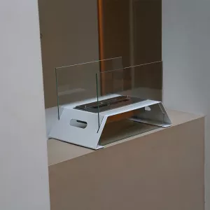 caminetto da tavolo a etanolo Diagonal