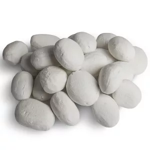 Set di 24 ciottoli decorativi per caminetti a etanolo: Wikao