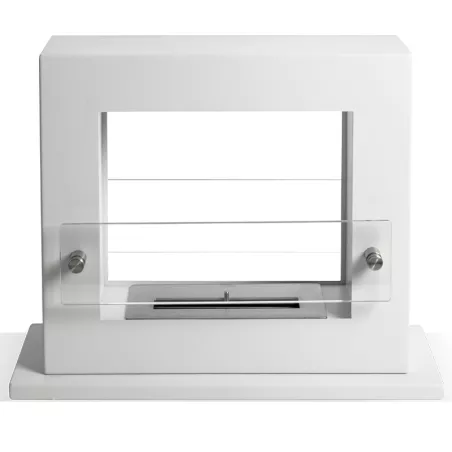 Caminetto Zenith Smart a libera installazione Colore Bianco