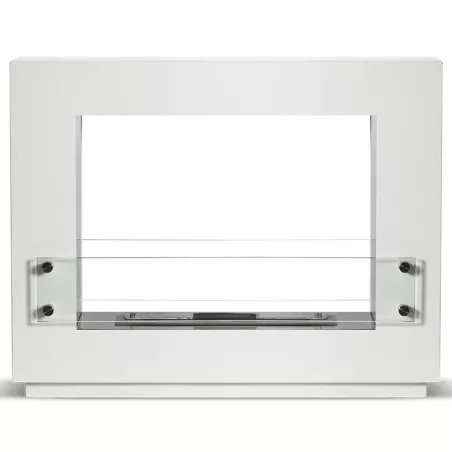 Caminetto organico Zenith a pavimento Colore Bianco
