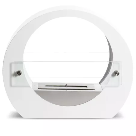 Caminetto a etanolo da pavimento Manhattan, 2,7kw Colore Bianco