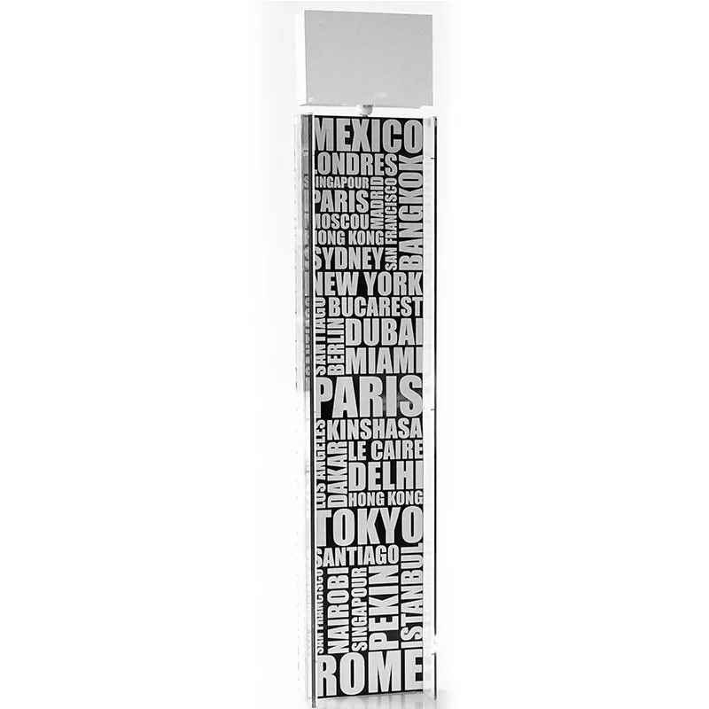 Lampada da città di acrila