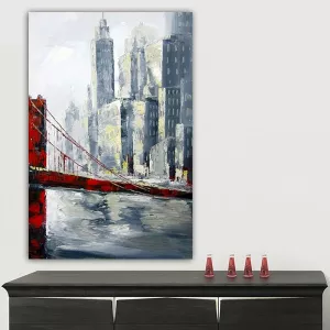 Pittura urbana ponte Golden Gate 120 x 180