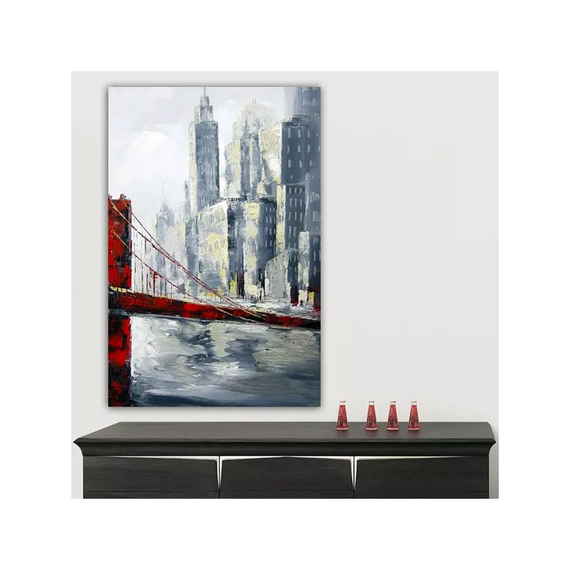 Pittura urbana ponte Golden Gate 120 x 180