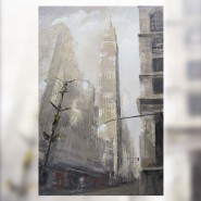 Pittura New York Empire State Building 80 x 120