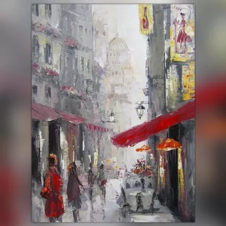 Paesaggio urbano, Parigi sacré coeur, 120 x 80 cm
