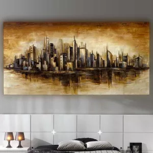 Pittura NY Manhattan 153 x 77 x 5 cm