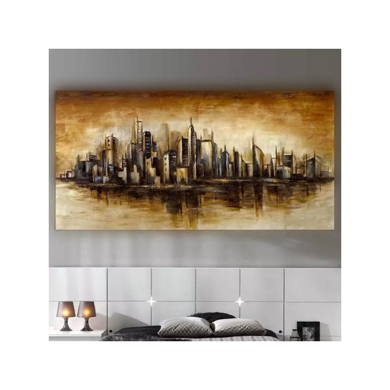 Pittura NY Manhattan 153 x 77 x 5 cm