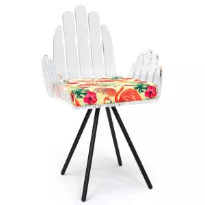 Sedia con cuscino a forma di elefante