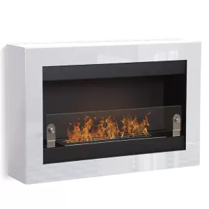 Caminetto a etanolo bianco Vigo