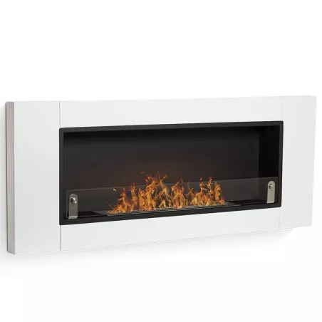CyntheraCaminetto a bioetanolo , 136x54x15cm Colore Bianco