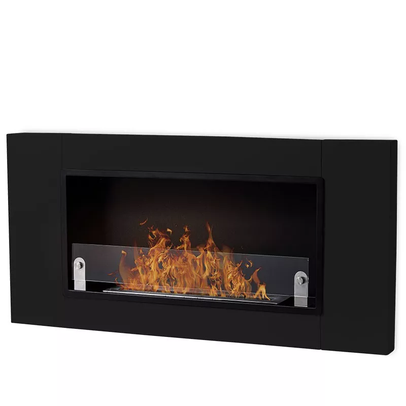 Stufa a etanolo a 1 fuoco Cythera Colore Nero