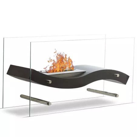 Caminetto a etanolo Sirius Colore Nero