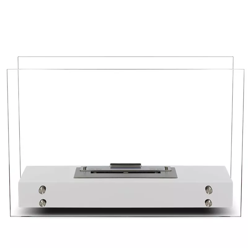 Caminetti a pavimento Ottawa Colore Bianco Bruciatore 1.5L/3kW