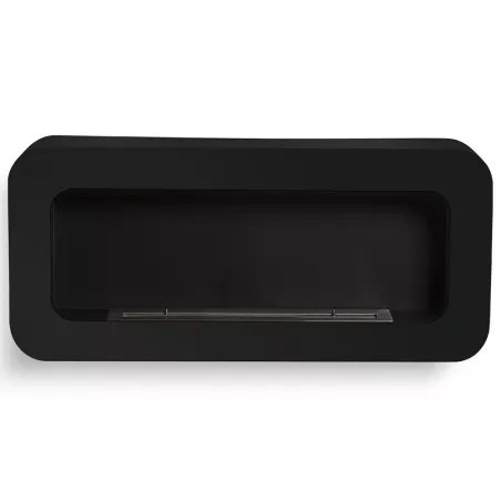 Caminetto a etanolo a parete Cassiopée Colore Nero