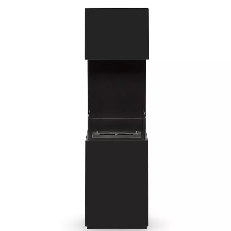 Caminetto a etanolo a libera installazione Libao Colore Nero