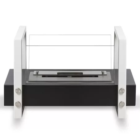 Caminetto Elda piccolo a libera installazione 3kW Colore Nero